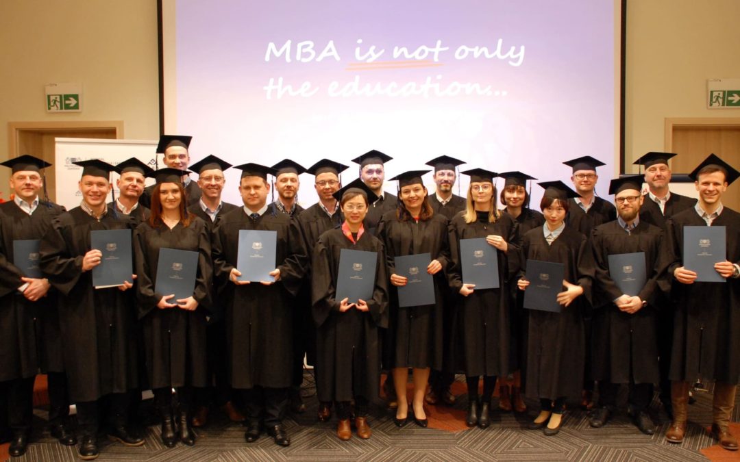 Graduation ceremony of the VIII MBA GUT programme