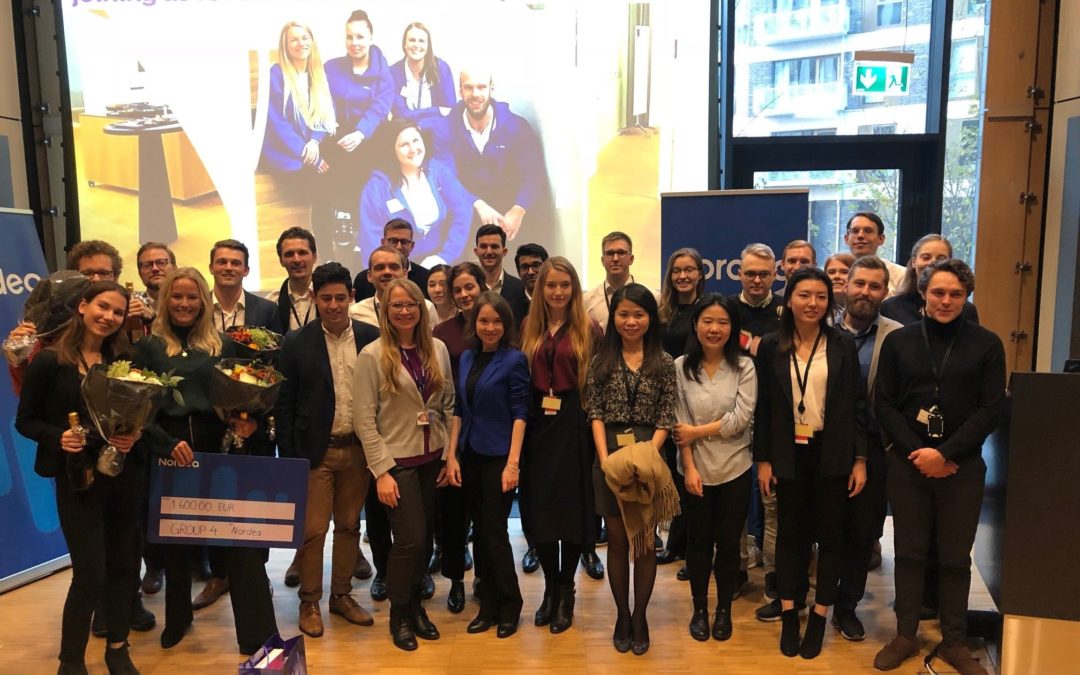 MBA’s Students at Nordea Case Competition, Copenhagen 2018