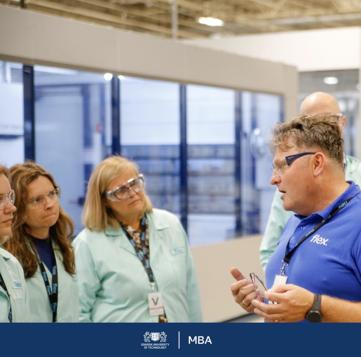 MBA Group 17 Visits Flex in Tczew: Where Technology, Culture and Operational Excellence Meet