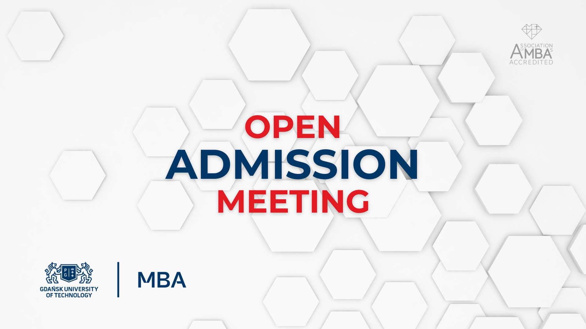 MBA Open Admission Meeting – 23.04.2026